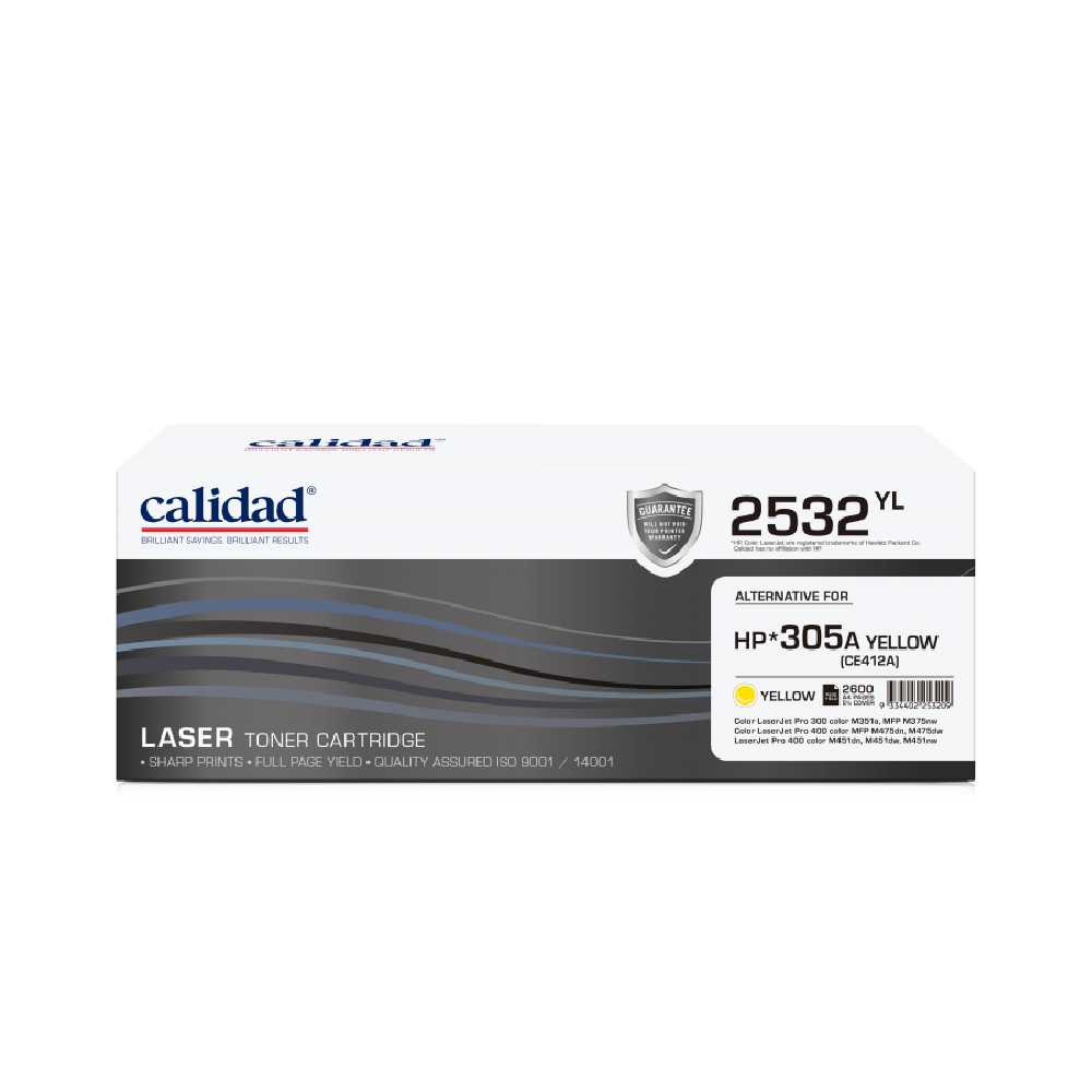 Calidad HP 305A Yellow (CE412A)